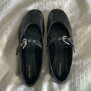 Never been worn Reformation Ballet Flats